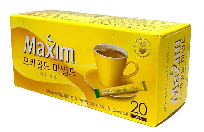 DONGSUH Maxim Mocha Gold Ground Coffee 100g x 12